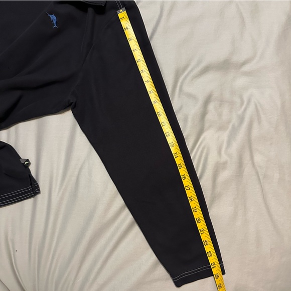 Tommy Bahama IslandZone Black Quarter Zip Pullover Supima Cotton XL Longsleeve - Picture 15 of 15